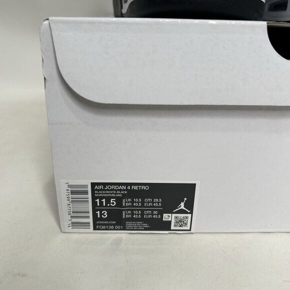 Nike Air Jordan 4 Retro “White Thunder” 2024